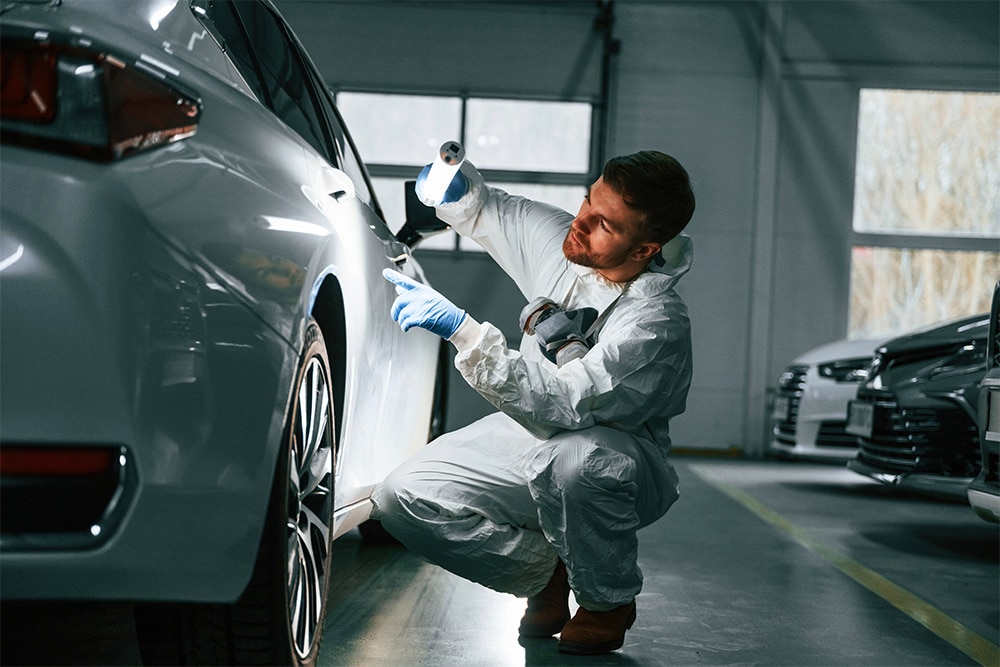 Professional auto body workshop tools