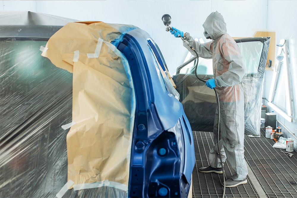 spray painting